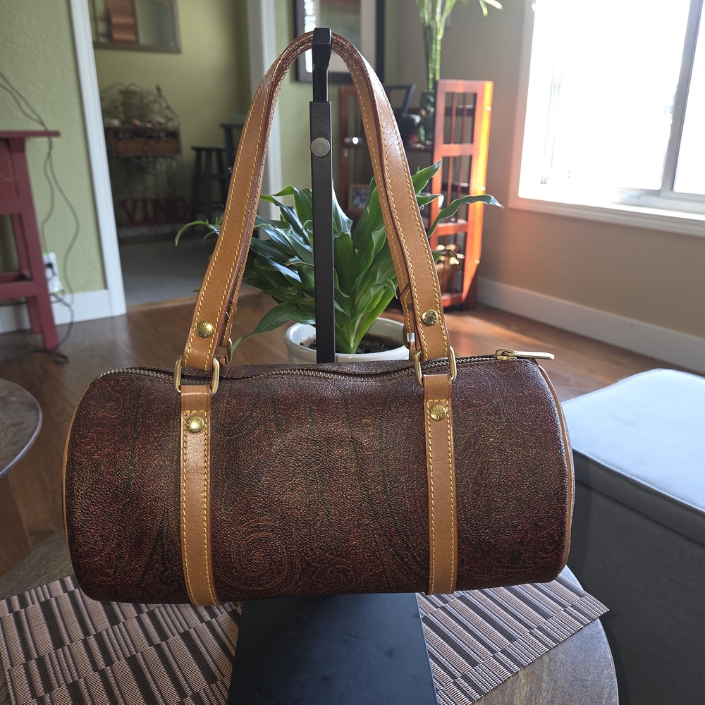 Etro Milano Small Barrel Satchel - Picture 2 of 9